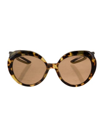 Balenciaga Oversize Gradient Sunglasses