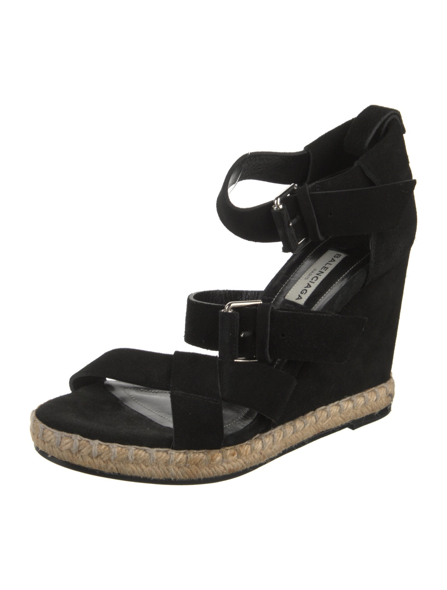 Balenciaga Suede Espadrilles