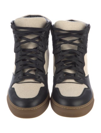 Balenciaga Canvas Colorblock Pattern Sneakers