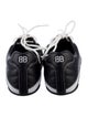 Balenciaga Leather Colorblock Pattern Sneakers