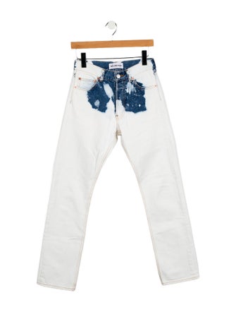 Balenciaga 2017 Straight Leg Jeans