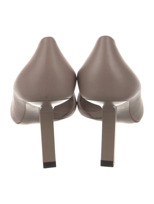 Balenciaga Void D'orsay Leather D'Orsay Pumps