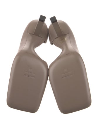 Balenciaga Void D'orsay Leather D'Orsay Pumps