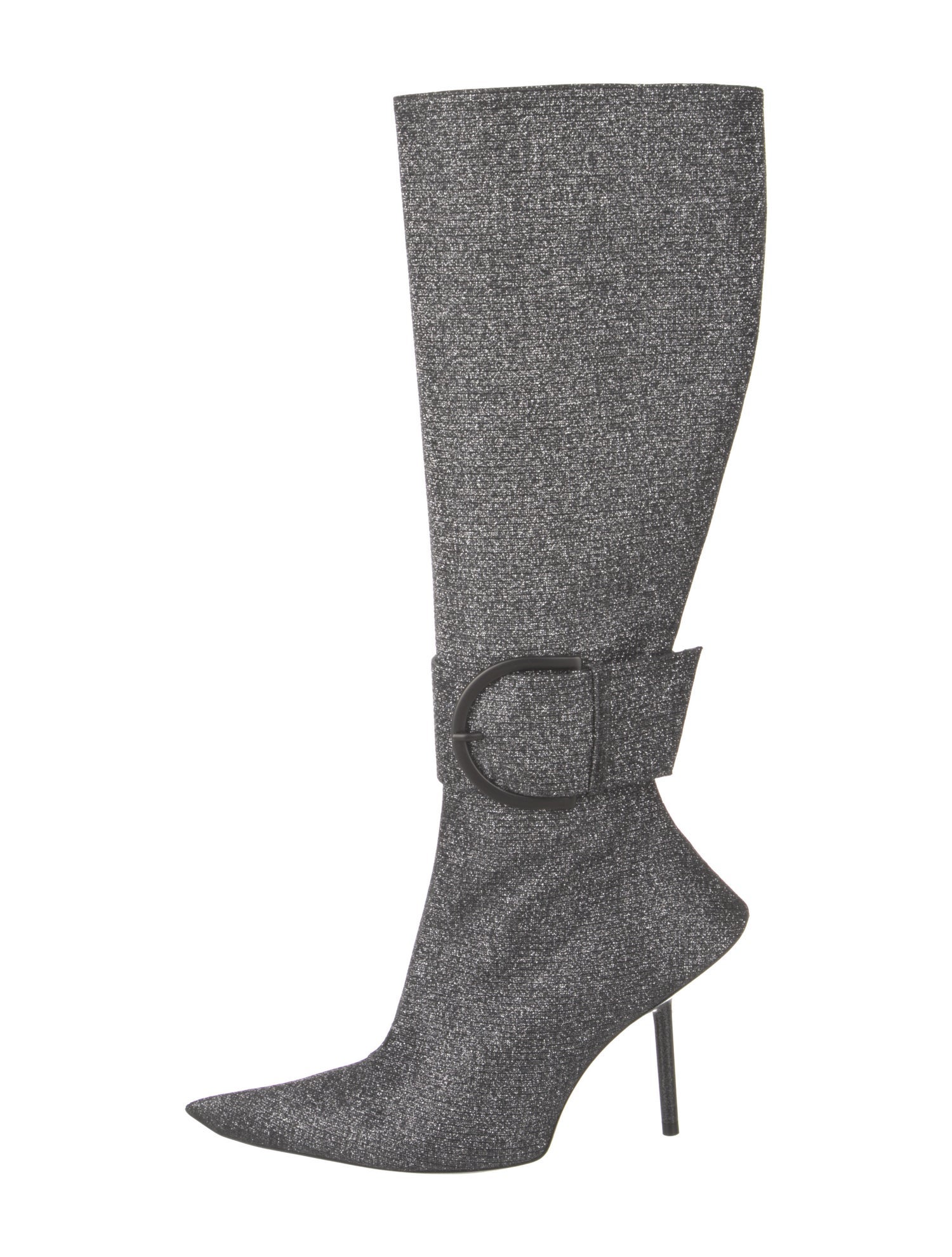 Balenciaga Glitter Glitter Accents Boots