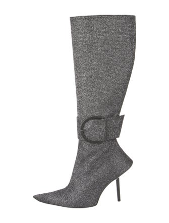 Balenciaga Glitter Glitter Accents Boots