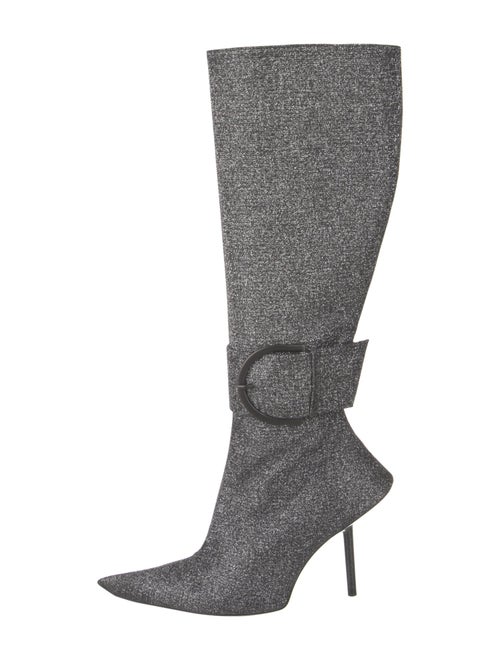 Balenciaga Glitter Glitter Accents Boots