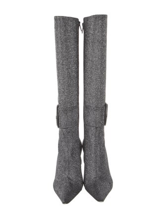 Balenciaga Glitter Glitter Accents Boots