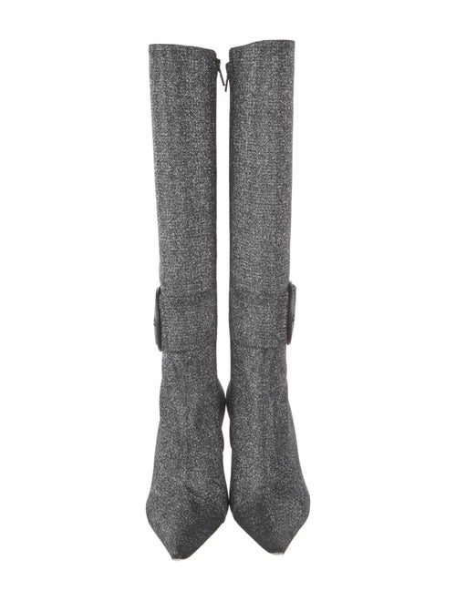 Balenciaga Glitter Glitter Accents Boots