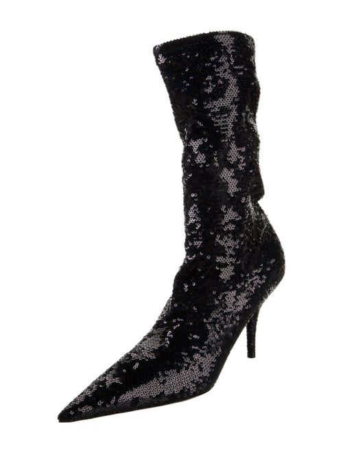 Balenciaga Sequin Knife Sequins Pumps