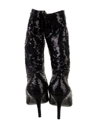 Balenciaga Sequin Knife Sequins Pumps