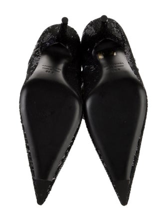 Balenciaga Sequin Knife Sequins Pumps