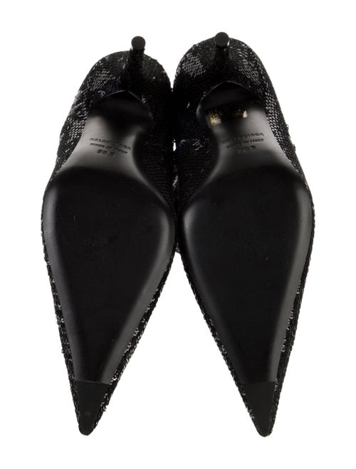 Balenciaga Sequin Knife Sequins Pumps