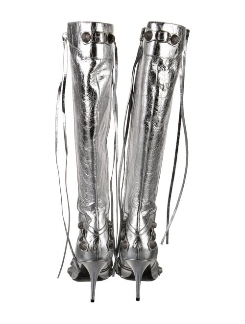 Balenciaga Cogale Leather Boots