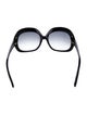 Balenciaga Oversize Gradient Sunglasses