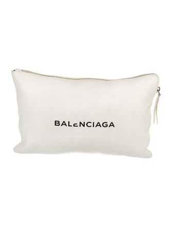 Balenciaga Leather Clutch