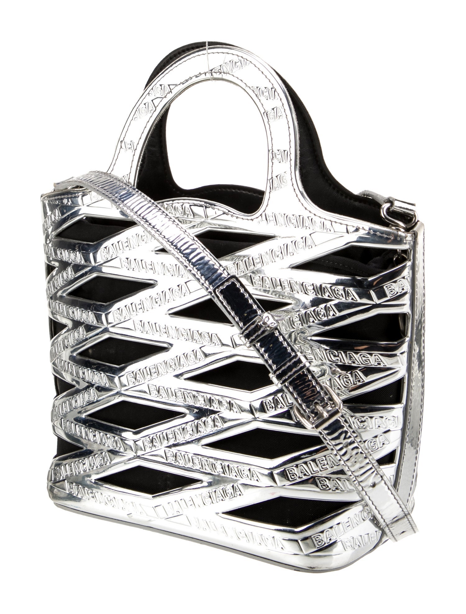 Balenciaga Patent Leather Shoulder Bag