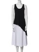 Balenciaga Scoop Neck Sleeveless Top
