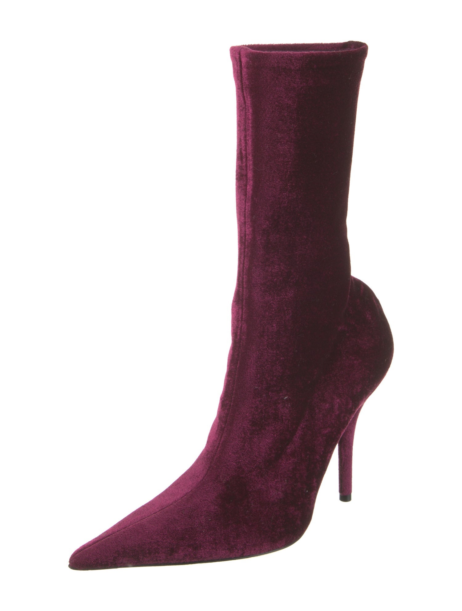 Balenciaga Velvet Sock Boots