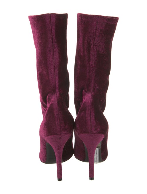 Balenciaga Velvet Sock Boots