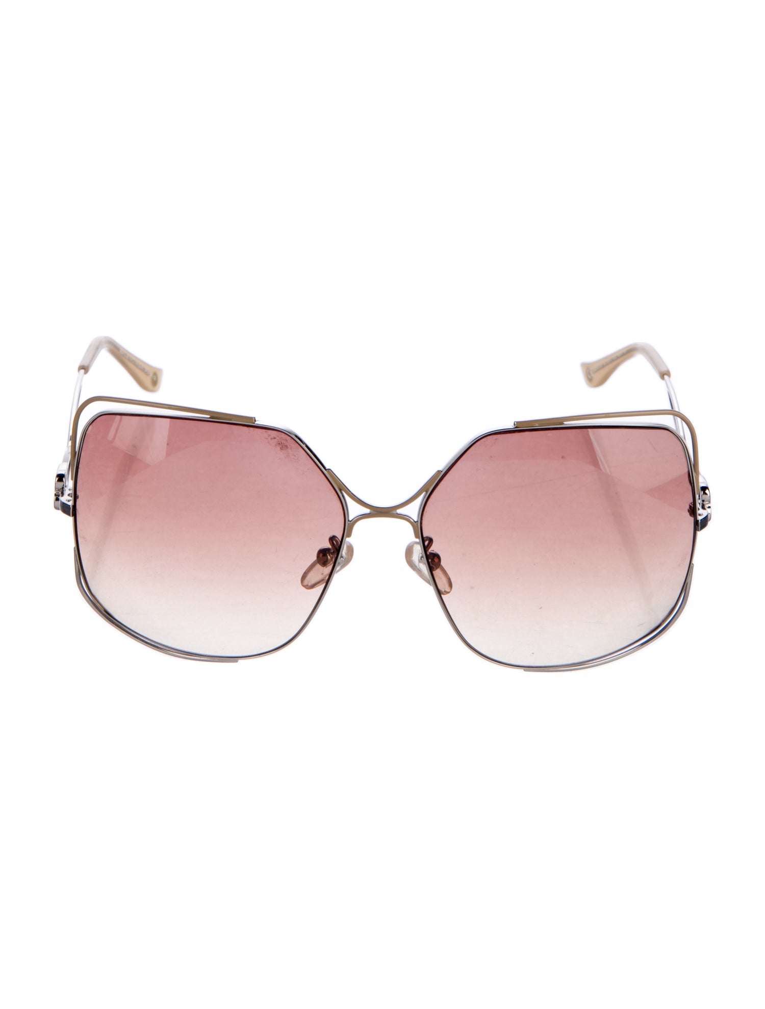 Balenciaga Oversize Gradient Sunglasses