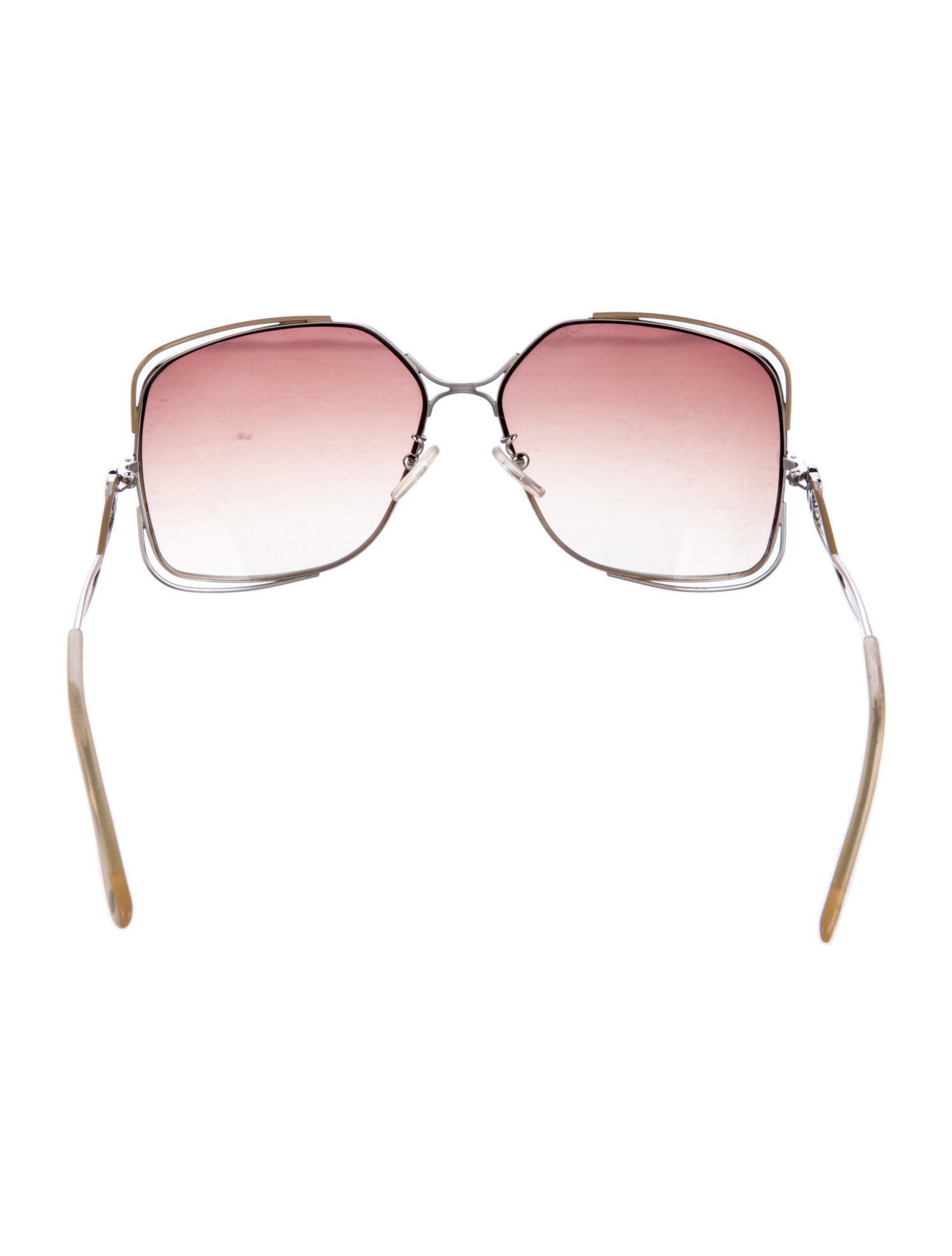 Balenciaga Oversize Gradient Sunglasses
