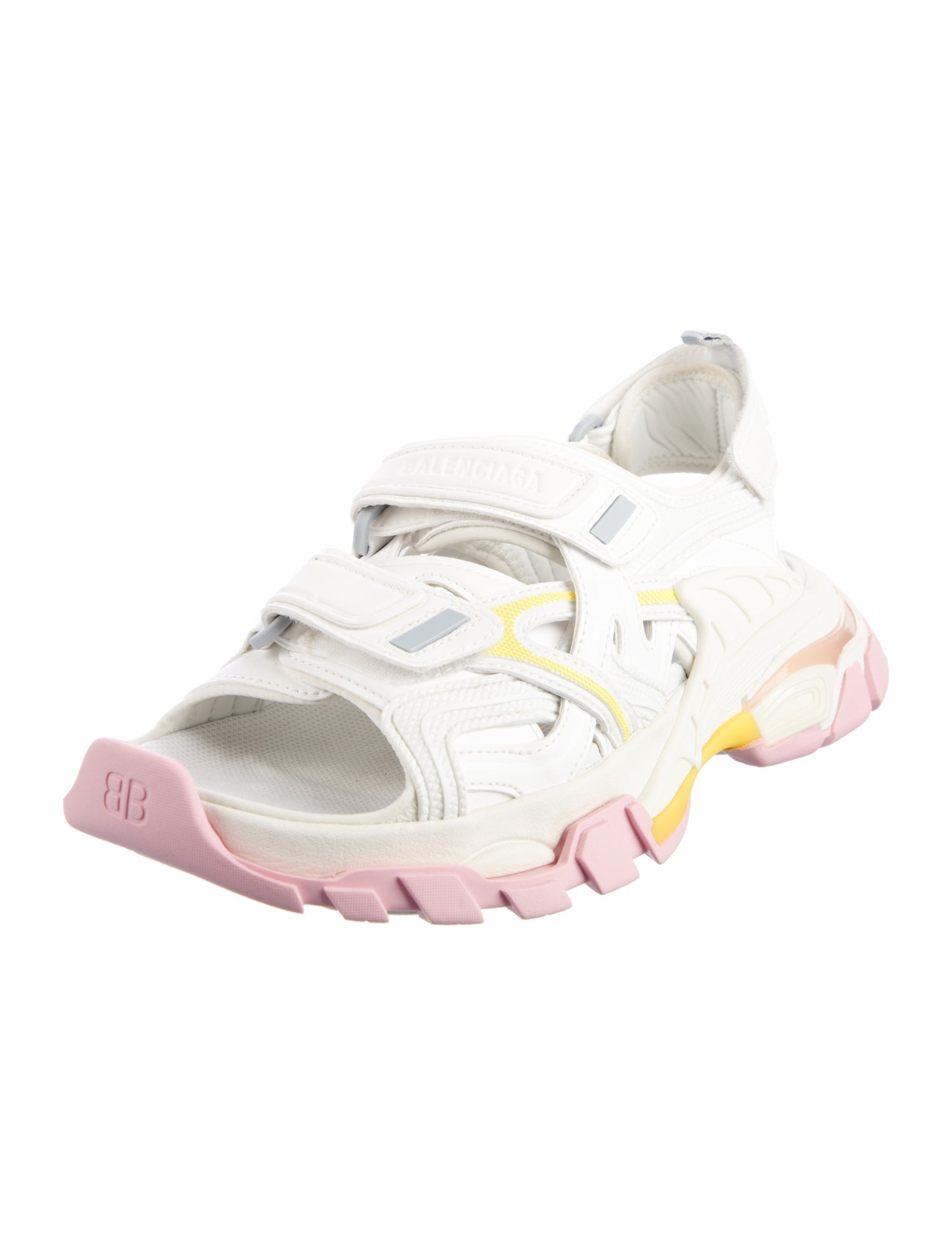 Balenciaga Leather Gladiator Sandals