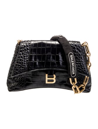 Balenciaga Embossed Leather Downtown Small 2022