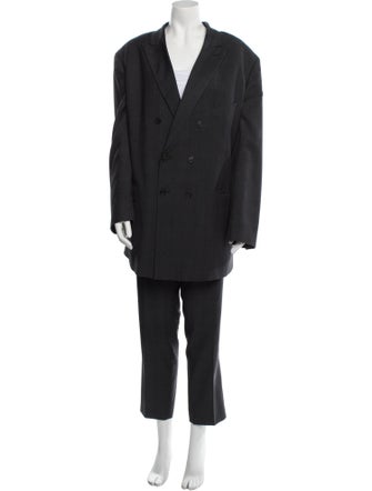 Balenciaga 2019 Virgin Wool Two-Piece Suit