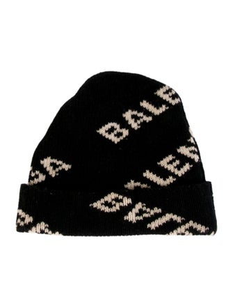 Balenciaga Printed Beanie Hat
