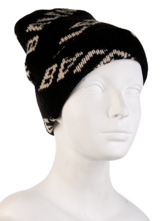 Balenciaga Printed Beanie Hat
