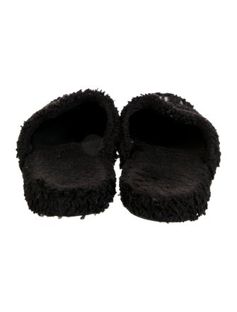 Balenciaga Shearling Mules