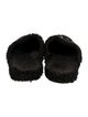 Balenciaga Shearling Mules