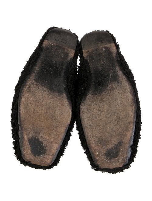 Balenciaga Shearling Mules