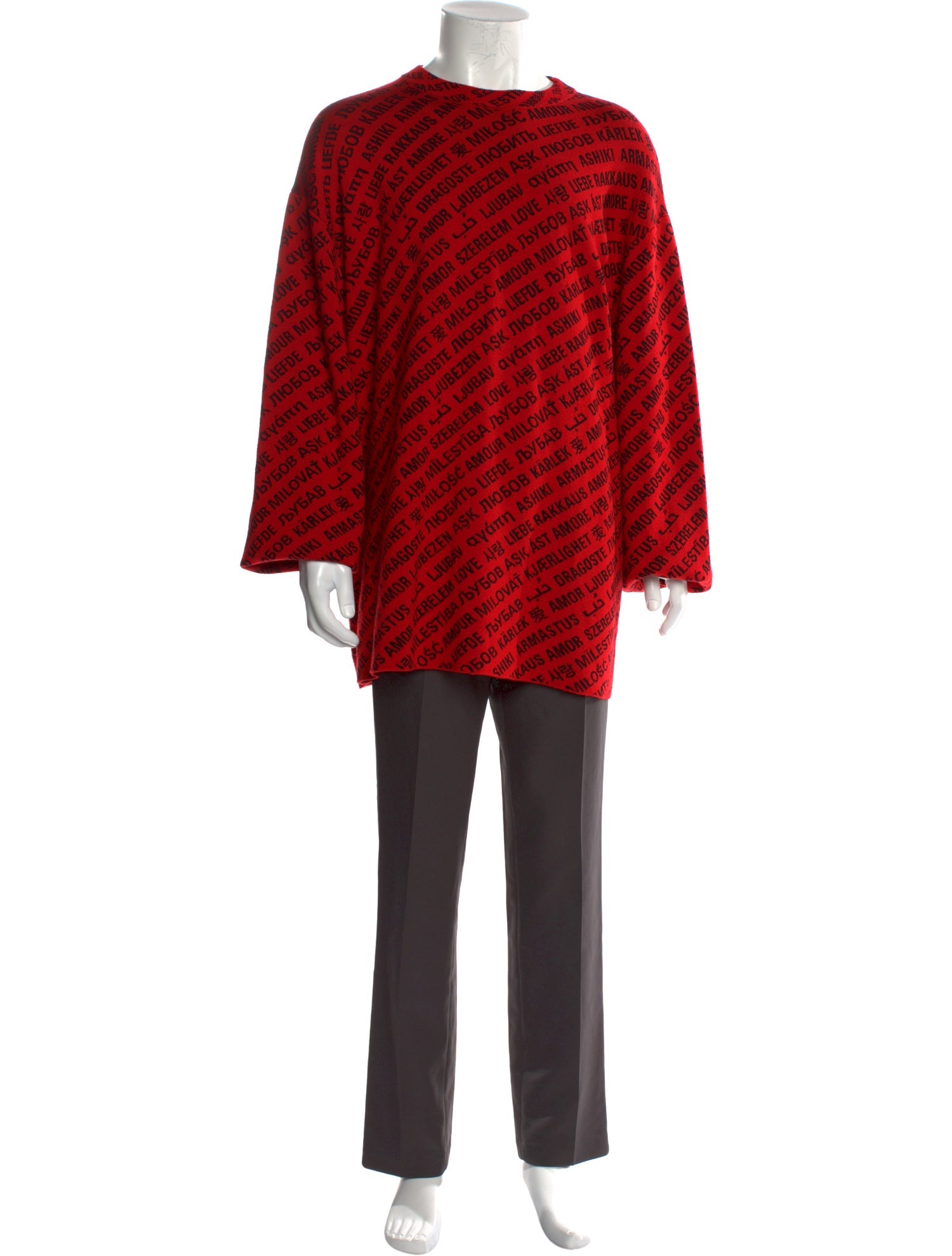 Balenciaga 2020 Crew Neck Pullover