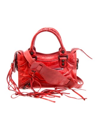 Balenciaga Leather Motocross Classic City