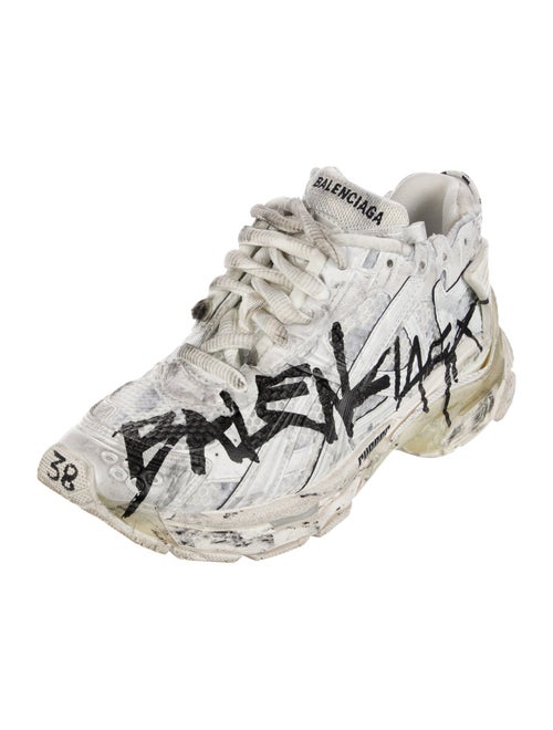 Balenciaga Runner 'Graffiti' Athletic Sneakers