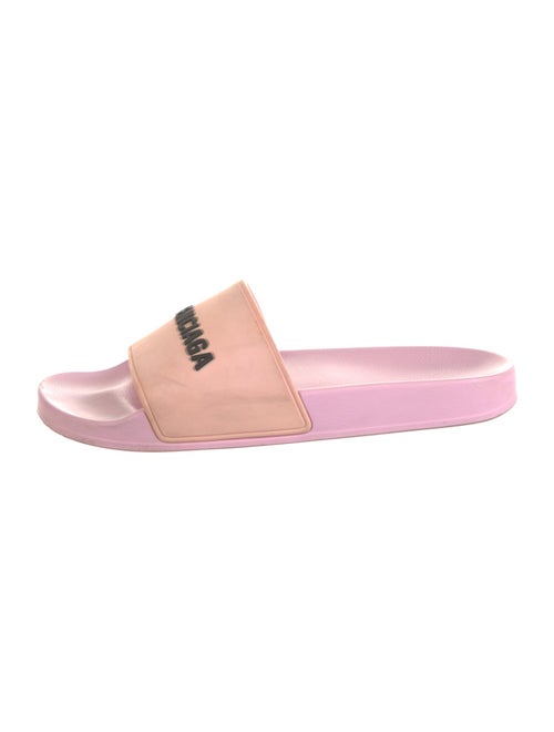Balenciaga Rubber Printed Slides