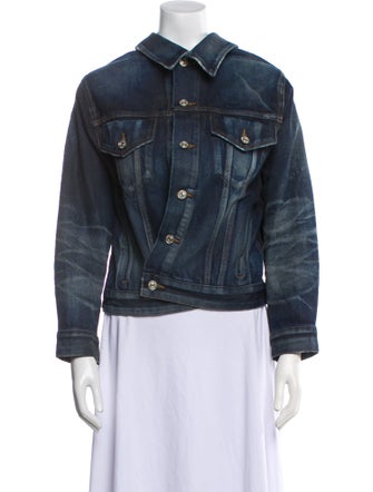 Balenciaga 2021 Swing Denim Jacket