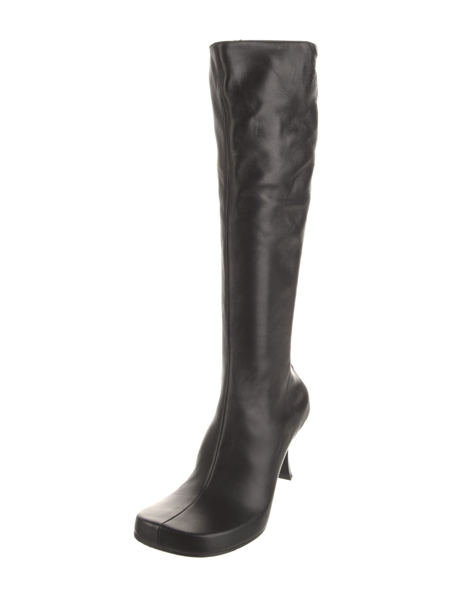 Balenciaga x Scholl Leather Boots