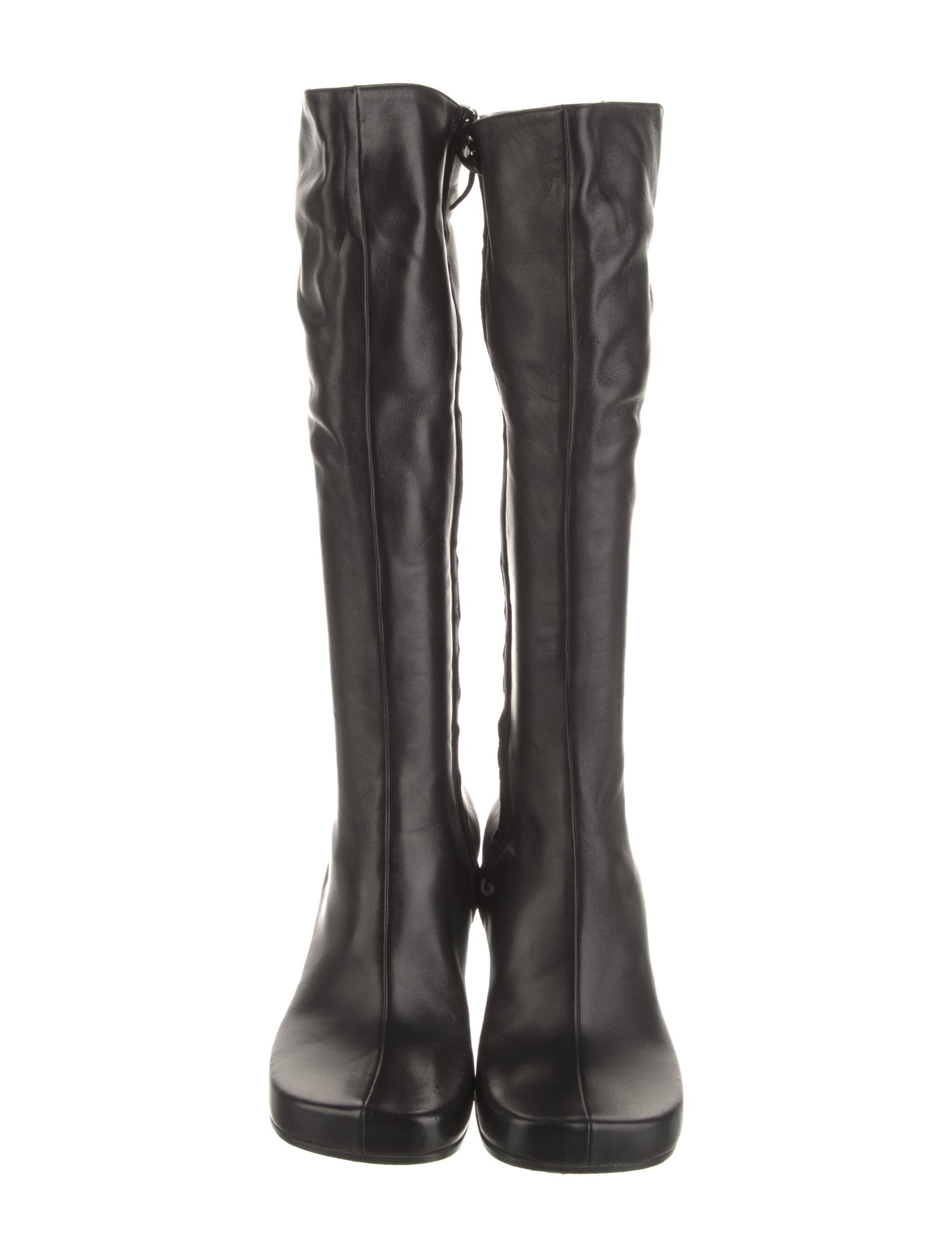 Balenciaga x Scholl Leather Boots