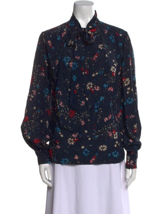 Balenciaga 2017 Silk Blouse