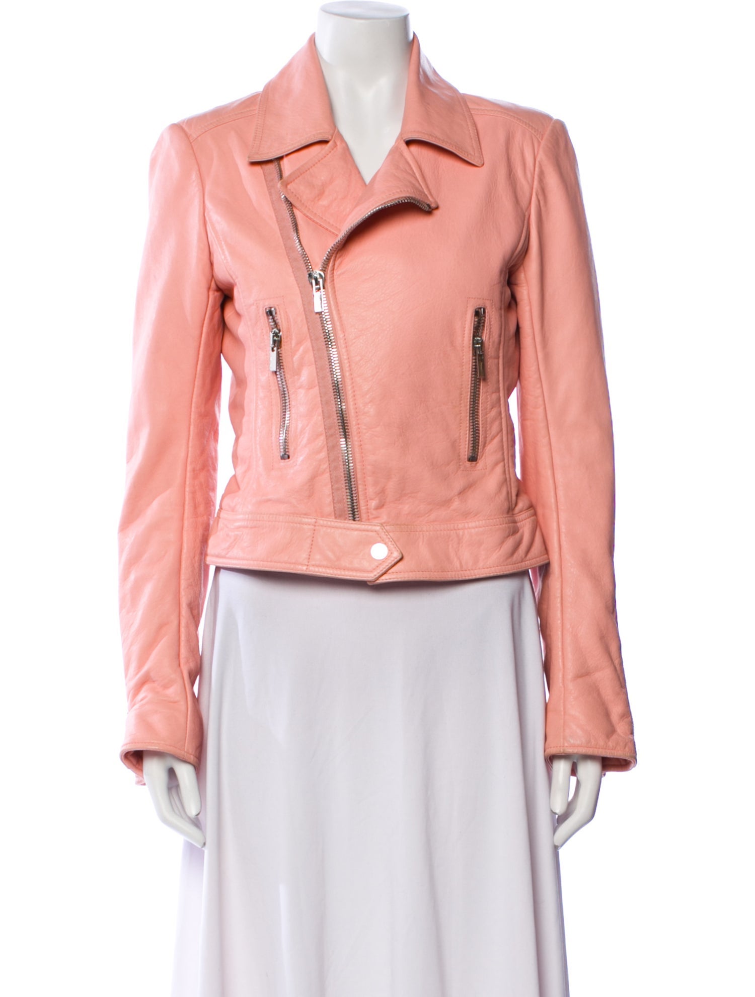 Balenciaga 2013 Leather Biker Jacket