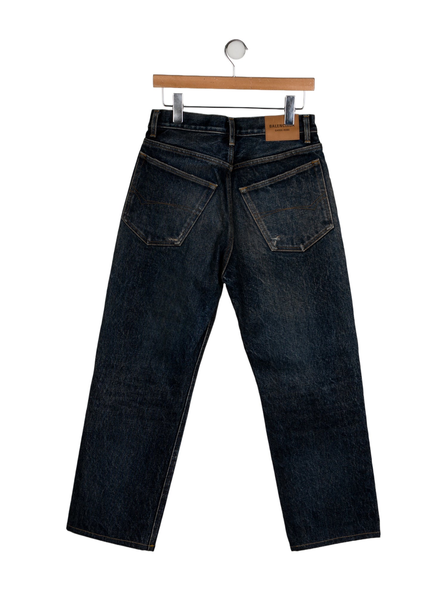 Balenciaga 2022 Straight-Leg Jeans w/ Tags