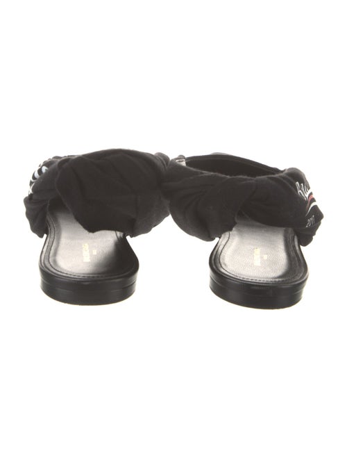 Balenciaga Printed Slingback Flats