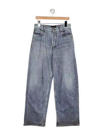 Balenciaga 2022 Wide Leg Jeans