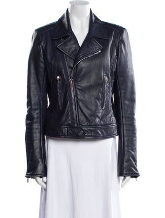 Balenciaga 2014 Leather Biker Jacket