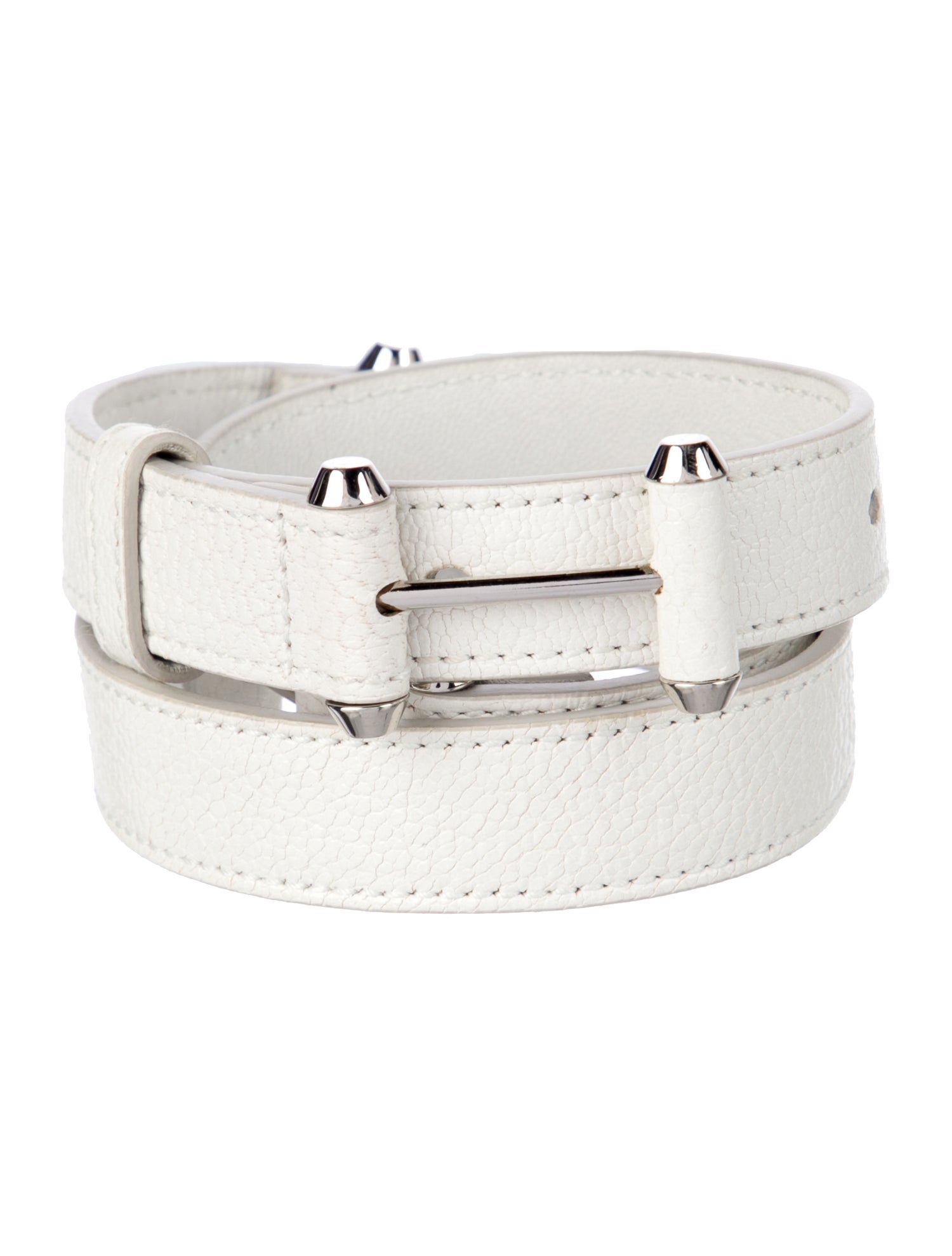 Balenciaga Skinny Leather Belt