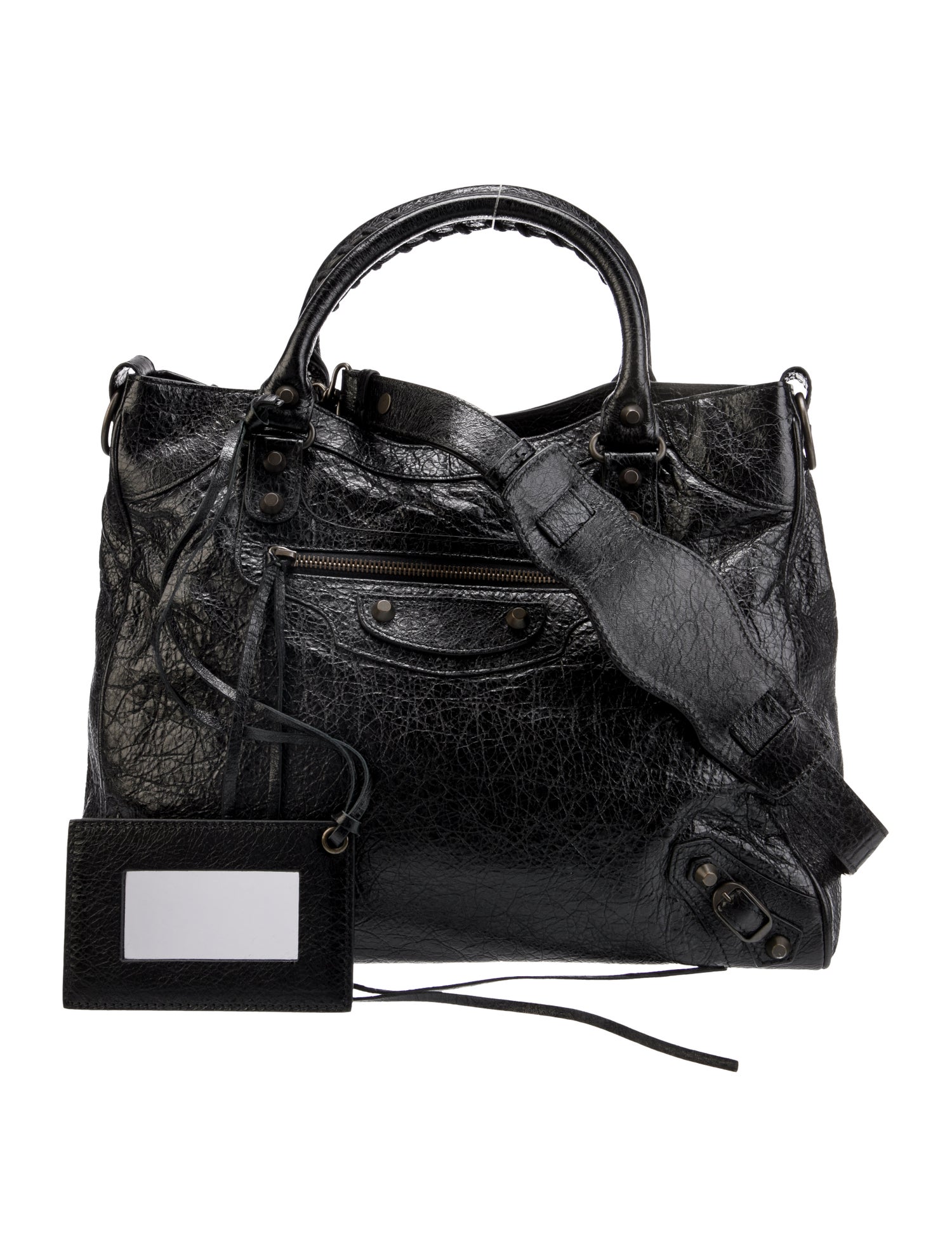 Balenciaga Leather Motocross Classic City