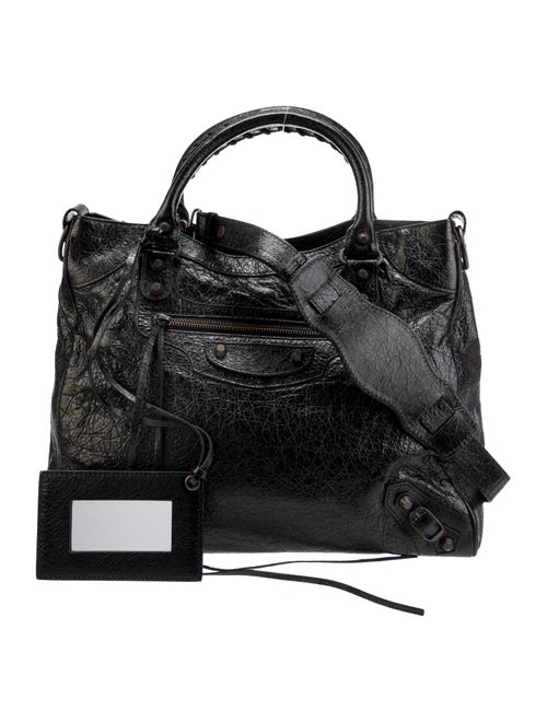 Balenciaga Leather Motocross Classic City