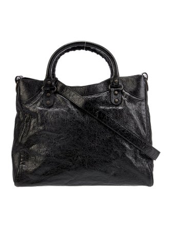 Balenciaga Leather Motocross Classic City